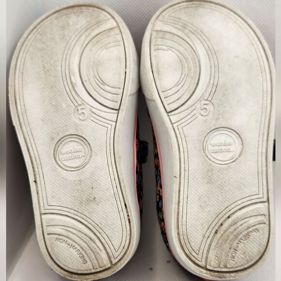Wonder Nation Girls Flower‎ Shoes Size 5 - Picture 10 of 10